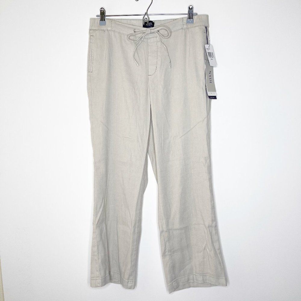NYDJ Stone Linen Blend Pants